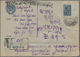 Korea-Nord: 1950, Incoming Mail, Three Items (two Stationery Envelopes, One Cover) From USSR To Nort - Korea (Noord)