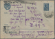 Korea-Nord: 1950, Incoming Mail, Three Items (two Stationery Envelopes, One Cover) From USSR To Nort - Korea, North