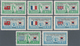 Delcampe - Korea-Süd: 1951/52, Flags Set, Inc. Italy I+II, Unused Mounted Mint First Mount LH (Michel Cat. 1300 - Korea (Zuid)