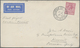 Kuwait: 1932 First Flight London-Kuwait: Airmail Cover From Trearddur Bay, Holy Island To Kuwait Int - Koeweit