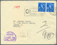 Kuwait - Portomarken: 1963 Kuwait Postage Due Stamps 8f. And 10f. Pair Tied By Bilingual "AHMADI/17 - Koeweit