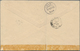 Labuan: 1894-96 Complete Set Of 9 Optd. "LABUAN" Used On Registered Cover To Ulm, Germany Via Italy, - Other & Unclassified