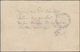 Labuan: 1900, Stationery Card QV 1 C. Violet (question Part, Text Deleted) Canc. "LABUAN 24 MAR 00" - Other & Unclassified