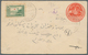 Libanon: 1915, DJUBEIL (LIBAN) (Isfila No.1, RR) On 20 Para Postal Stationery Envelope Used Uprated - Lebanon