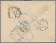 Macau: 1888, King Luis Embossed 5 R., 10 R. And 25 R. Total 40 R. Tied "MACAO 1 MAI 91" To Small Siz - Sonstige & Ohne Zuordnung