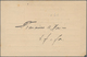 Macau: 1898, 1 Av. Salmon Tied "MACAU 6-JAN. 99" To Blue Card Form To Canton W. Arrival Large Dollar - Andere & Zonder Classificatie