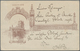 Macau: 1898, Card 3 A. Grey W. "centenario De India" Imprint On Reverse, Canc. "MACAU 27.MAI.98" Via - Other & Unclassified