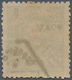 Macau: 1913, 4 A. On 8 A., Surcharge Inverted, Used. - Andere & Zonder Classificatie