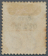 Malaiische Staaten - Straits Settlements: 1879 5c. On 8c. Orange, Variety NO STOP AFTER "Cents", Unu - Straits Settlements