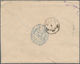 Malaiische Staaten - Straits Settlements: 1882, QV 8 C. Orange, A Horizontal Pair Tied "SINGAPORE/do - Straits Settlements