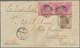 Malaiische Staaten - Straits Settlements: 1887, Cover From Penang To Cambridge 'Per First Mail' Fran - Straits Settlements