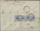 Malaiische Staaten - Straits Settlements: 1894, QV 8 C. Ultra, A Horizontal Strip-4 With Oval Securi - Straits Settlements