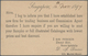 Malaiische Staaten - Straits Settlements: 1897, Stationery Card QV 3 C. Canc. "SINGAPORE NO 16 97" T - Straits Settlements