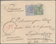 Malaiische Staaten - Straits Settlements: 1901, QV 8 C., 1 C. Tied "PENANG OC 5 1901" To Small Size - Straits Settlements