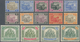 Malaiischer Staatenbund: 1922-34, Set Of 32 Values Up To $25 Green And Orange (tiny Vertical Flaw Re - Federated Malay States