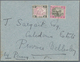 Malaiische Staaten - Kedah: 1910, 10c. Grey-brown/claret And 20c. Mauve/black On Cover From "ALOR ST - Kedah