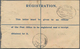 Malaiische Staaten - Penang: 1927 Eastern & Oriental Hotel To DENMARK: Straits Postal Stationery Reg - Penang