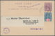 Malaiische Staaten - Sarawak: 1925: Postal Stationery Card 2c., Uprated 1c., Used As Printed Matter - Andere & Zonder Classificatie