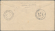 Malaiische Staaten - Sarawak: 1930 Registered Airmail Cover From Kuching To Singapore Franked By Sev - Other & Unclassified