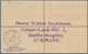 Malaiische Staaten - Sarawak: 1931: Postal Stationery Registered Envelope 15c., Uprated 12c., Used F - Other & Unclassified