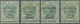 Malaiische Staaten - Sungei Ujong: 1891, "SUNGEI UJONG Two CENTS" Overprinted Complete Set Of Four V - Andere & Zonder Classificatie