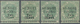 Malaiische Staaten - Sungei Ujong: 1891, "SUNGEI UJONG Two CENTS" Overprinted Complete Set Of Four V - Other & Unclassified