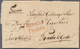 Niederländisch-Indien: 1821/1858, Group Of 3 Entire Letters From Batavia, Comprising Red Oval "BATAV - Netherlands Indies