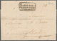 Niederländisch-Indien: 1829, Folded Letter-sheet With Boxed Handstamp SAMARANG/ONGEFRANKEERD In Blac - Nederlands-Indië