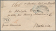 Niederländisch-Indien: 1854, Incomming Mail: Full Paid Fresh Stampless Envelope With Taxation "25" ( - Niederländisch-Indien