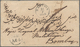 Niederländisch-Indien: 1865, Stampless Envelope From Batavia To Bombay In India, On The Frontside Bl - Nederlands-Indië