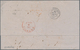 Niederländisch-Indien: 1867, Incomming Mail: Fresh Stampless Folded-envelope With Taxation "47" And - Niederländisch-Indien