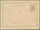 Niederländisch-Indien: 1879 (ca.), Vermillion "5" Surcharge On Card Willem 12 1/2 C. Grey, Probably - Netherlands Indies