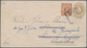 Niederländisch-Indien: 1896, Two Stationery Envelopes: Oval 12½ C Grey Uprated 12½ C And 15 C Occre - Niederländisch-Indien