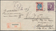 Niederländisch-Indien: 1900, Envelope 10 C./15 C. Uprated 25 C. Tied "PALEMBANG 26 6 1900" Registere - Indie Olandesi