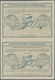 Niederländisch-Indien: 1900's International Reply Coupon "Rome" Vertical Pair, For Dutch Indies At B - Netherlands Indies