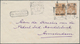 Niederländisch-Indien: 1903, Two Stationery Envelopes With Imprints: "12½ Ct NED-INDIE." On 20 C Blu - Nederlands-Indië