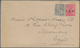 Palästina: 1921 - Haifa (PALESTINE) To Alexandria, Egypt With Mixed Franking INDIA 3p (SG 151) And 1 - Palestina