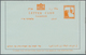 Palästina: 1927/1928, Two Unused Letter Cards 5m. Yellow-orange. - Palästina