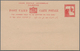 Palästina: 1927/1928, Two Unused Stationery Cards: 4m. Rose (type 2) And 7m. Red. Excellent Quality! - Palestine