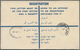 Palästina: 1930/1933, Two Uprated Registered Envelopes: Envelope 13m. Blue Uprated By 13m. Ultramari - Palestine