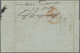 Philippinen: 1848, "SINGAPORE 14.Februar/Bearing.", Postmark In Black To Reverse To Folded Letter Wi - Filippijnen