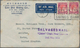 Singapur: 1953 "Comet" Crash Near Calcutta: Airmail Cover From Singapore To U.K., Despatched 1st May - Singapore (...-1959)