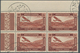 Syrien: 1934, 10th Anniversary Of Republic, 0.10pi. To 100pi., Complete Set Of 29 Values As Marginal - Syrie