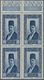 Syrien: 1934, 10th Anniversary Of Republic, 15pi. Deep Blue With Variety "blank Value Field", Top Ma - Syrien