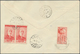 Syrien: 1945, President Shukri Al-Quwatli, 5pi. Green, Imperforate Mini Sheet With Four Stamps (slig - Syrië