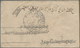 Tibet: 1911, 1/2 A. On 2 C., A Horizontal Pair Tied Large "GYANTSE-TIBET" To Reverse Of Cover To Lha - Asia (Other)