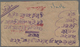 Tibet: 1912, 1/6 T. Green Tied (dry Printing) Tied Intaglio "Gyantse" To Incoming Cover From India, - Sonstige - Asien
