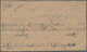 Tibet: 1912, 1/6 T. Dull Emerald Printing Tied "LASA" To Reverse Of Cover In Combination W. India KG - Asia (Other)