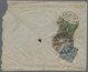 Tibet: 1933, 2/3 T Blue Imperf., A Bottom Right Corner Copy With 4 T.olive Imperf. , A Deeply Inked - Altri - Asia