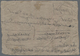 Tibet: 1933, 4 T. Olive Imperf., A Deeply Inked Copy Tied "LASA" To Reverse Of Registered Inland Cov - Andere-Azië